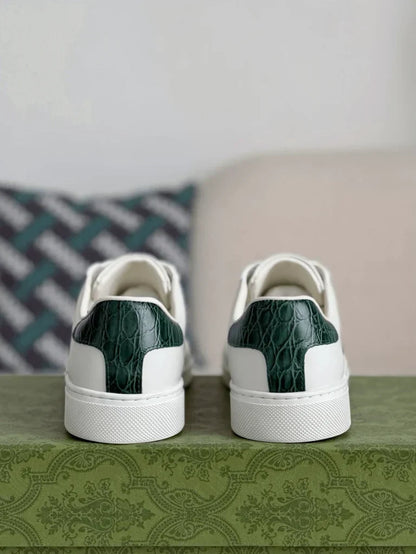 Gucci Ace Sneaker – White Leather with Embroidered Bee - image 4