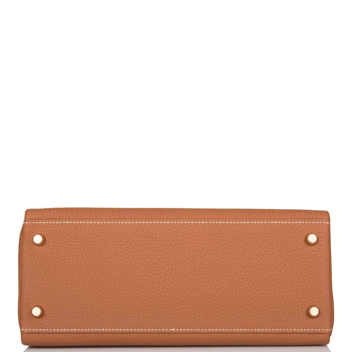 Hermes Gold Togo Retourne Kelly 28cm Gold Hardware - image 5