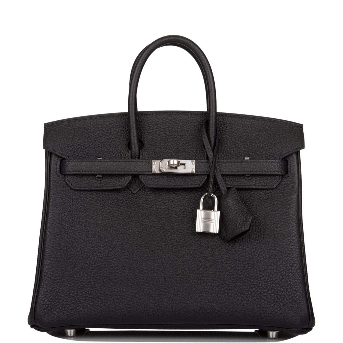 Hermes Black Togo Birkin 25cm Palladium Hardware - image 1