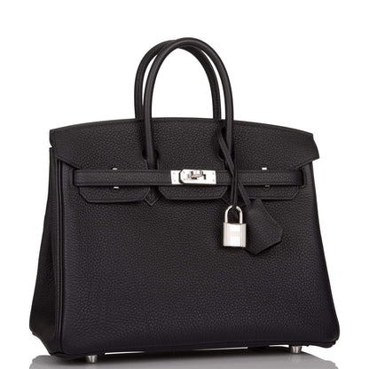 Hermes Black Togo Birkin 25cm Palladium Hardware - image 2