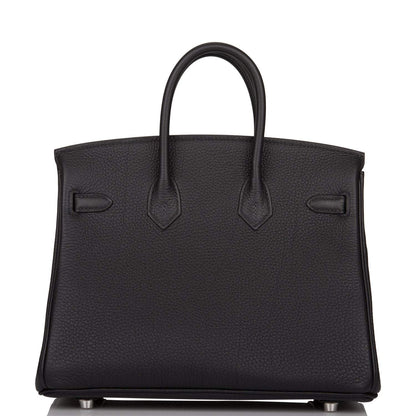 Hermes Black Togo Birkin 25cm Palladium Hardware - image 4