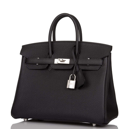 Hermes Black Togo Birkin 25cm Palladium Hardware - image 5
