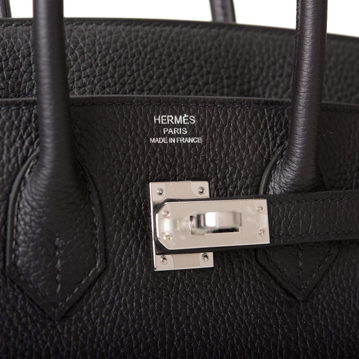 Hermes Black Togo Birkin 25cm Palladium Hardware - image 7