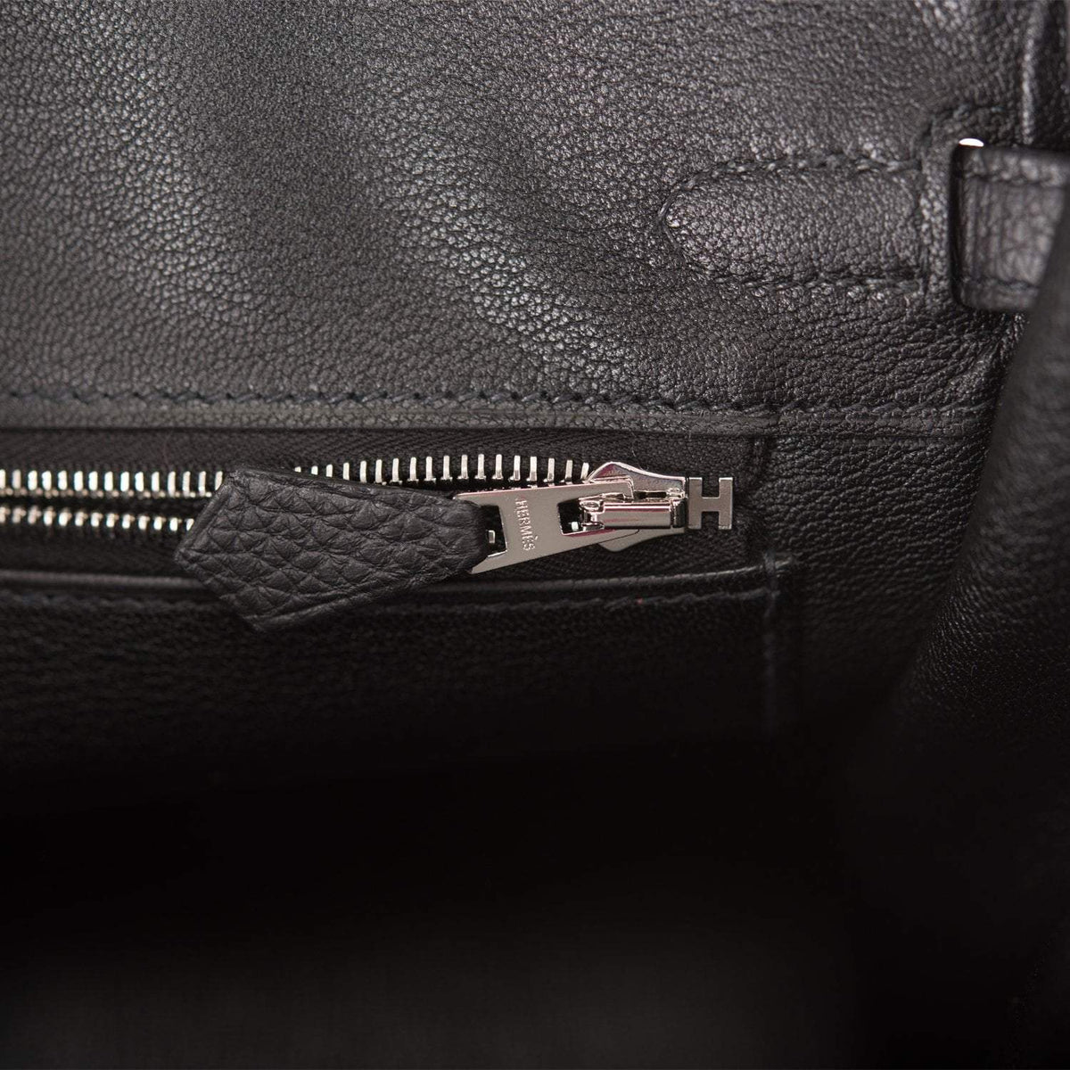 Hermes Black Togo Birkin 25cm Palladium Hardware - image 9