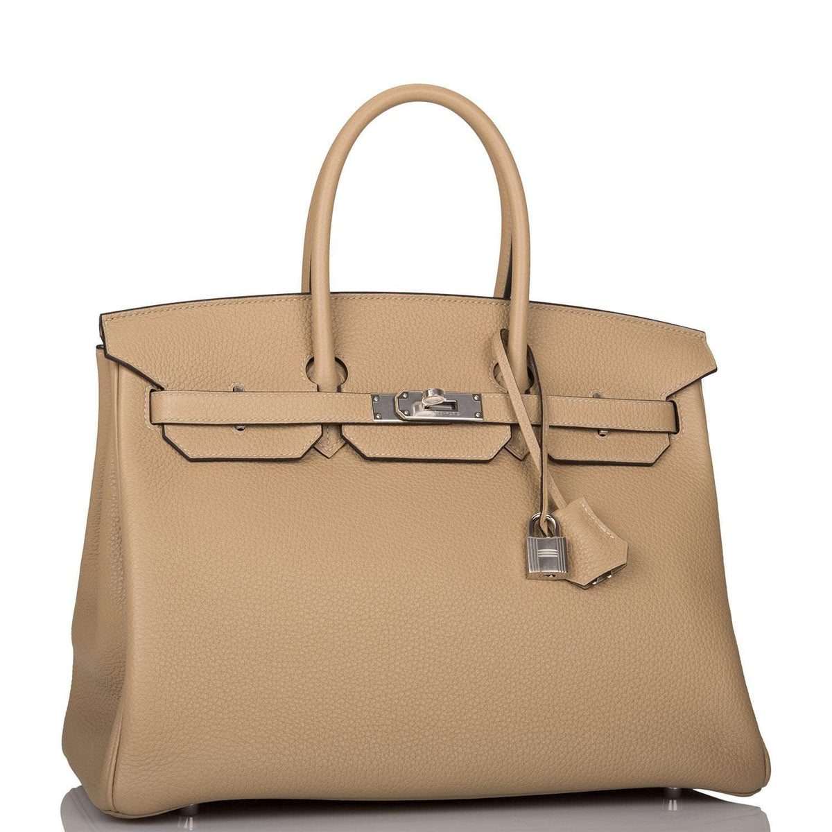 Hermès Birkin 35 Trench Clemence Palladium Hardware - photo 2