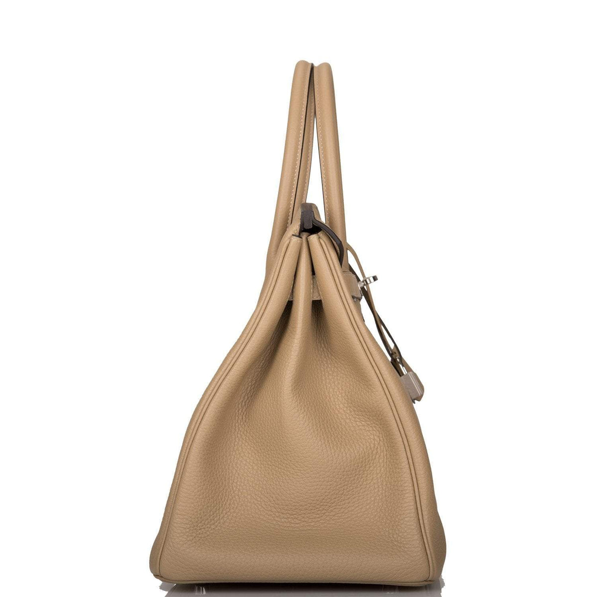 Hermès Birkin 35 Trench Clemence Palladium Hardware - photo 3