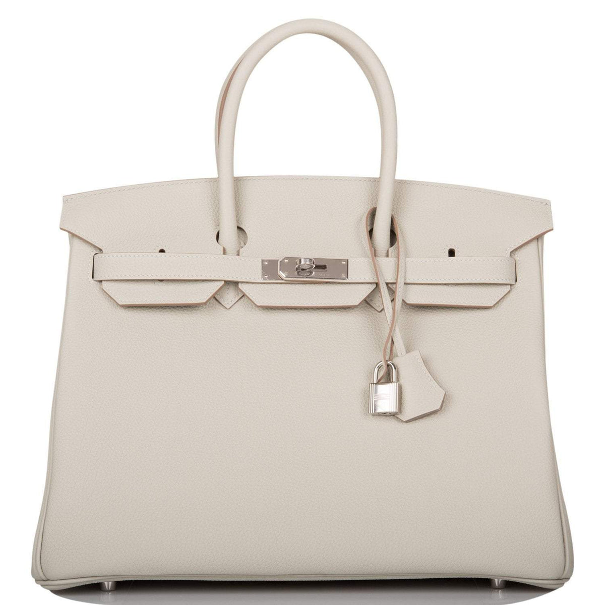 Hermès Gris Perle Togo Birkin 35cm Palladium Hardware - photo 1