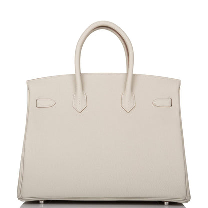 Hermès Gris Perle Togo Birkin 35cm Palladium Hardware - photo 4