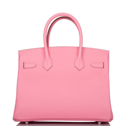 Hermes Rose Confetti Epsom Birkin 30cm Palladium Hardware - image 4