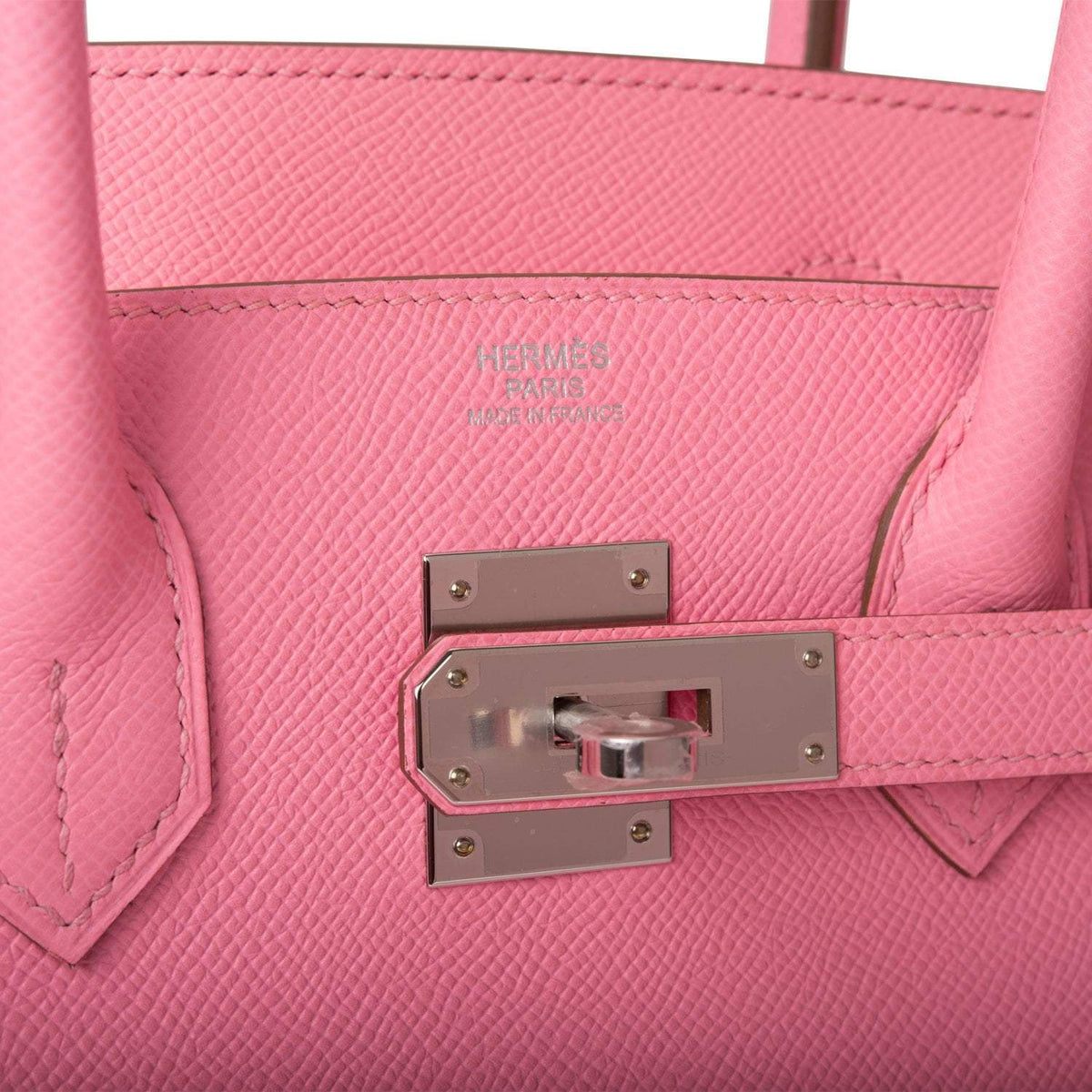 Hermes Rose Confetti Epsom Birkin 30cm Palladium Hardware - image 7
