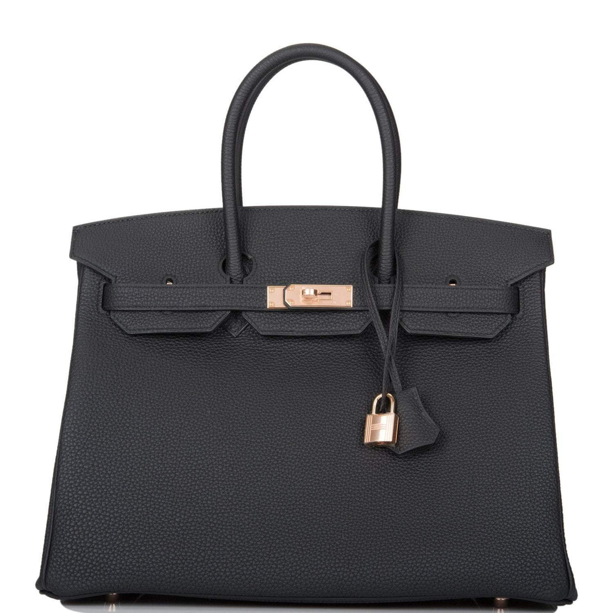 Hermès Birkin 35 Black Togo Rose Gold Hardware - photo 1