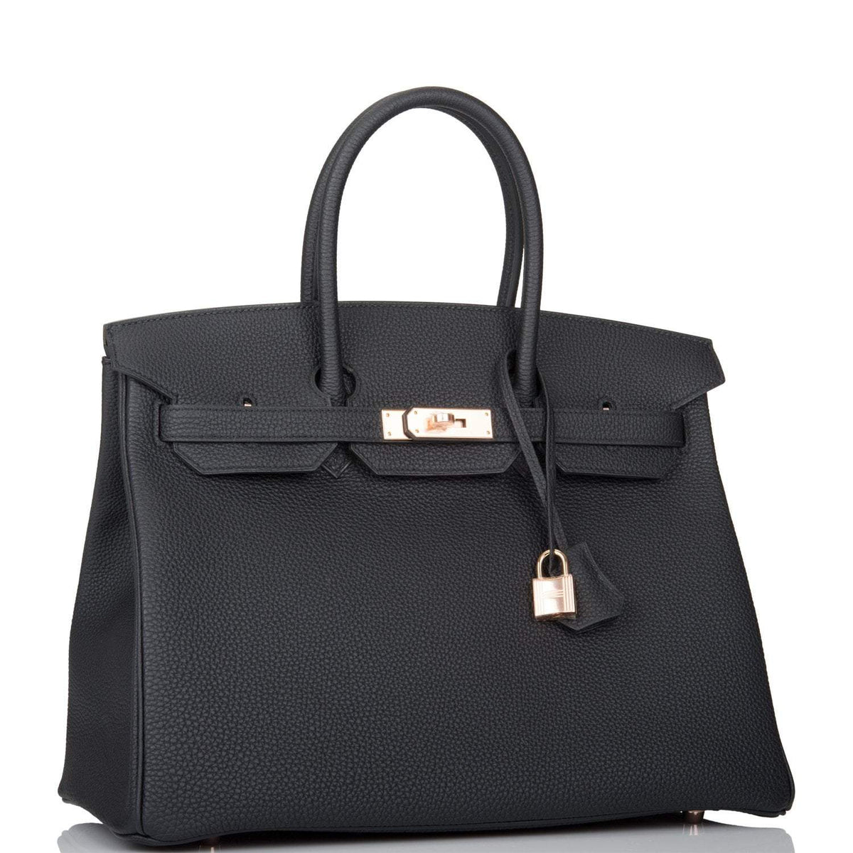Hermès Birkin 35 Black Togo Rose Gold Hardware - photo 2