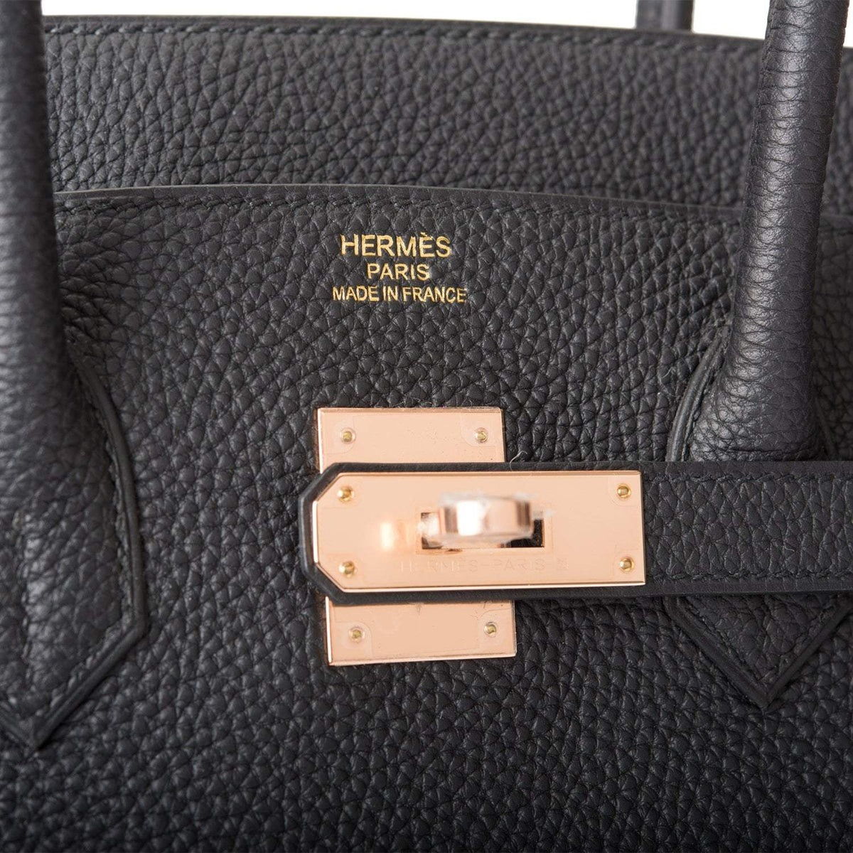 Hermès Birkin 35 Black Togo Rose Gold Hardware - photo 6