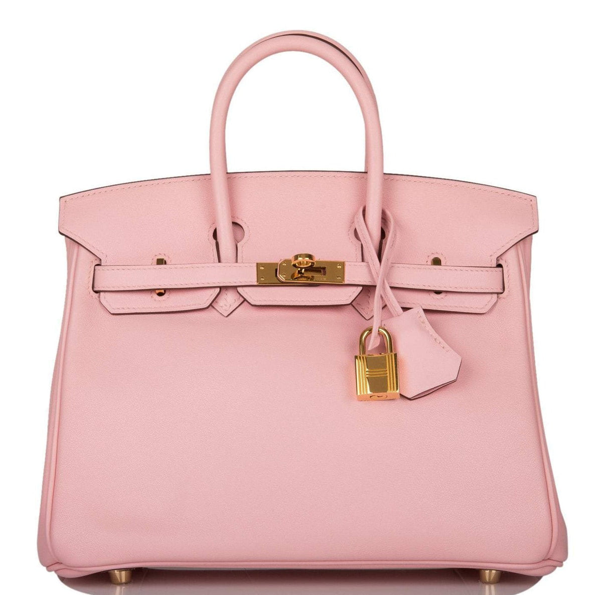 Hermes Birkin 25 Rose Sakura Swift Gold Hardware - image 1