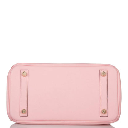 Hermes Birkin 25 Rose Sakura Swift Gold Hardware - image 6