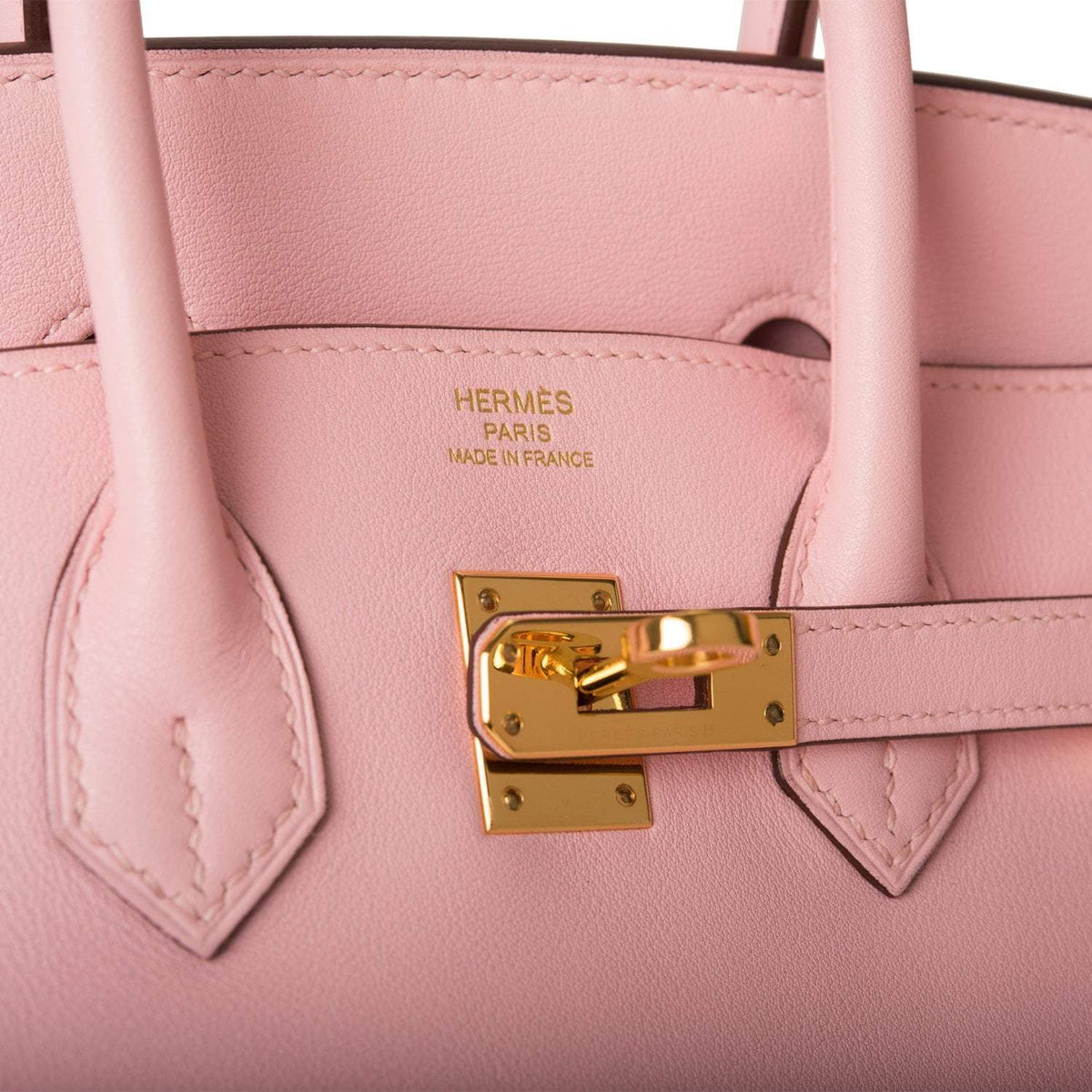 Hermes Birkin 25 Rose Sakura Swift Gold Hardware - image 7