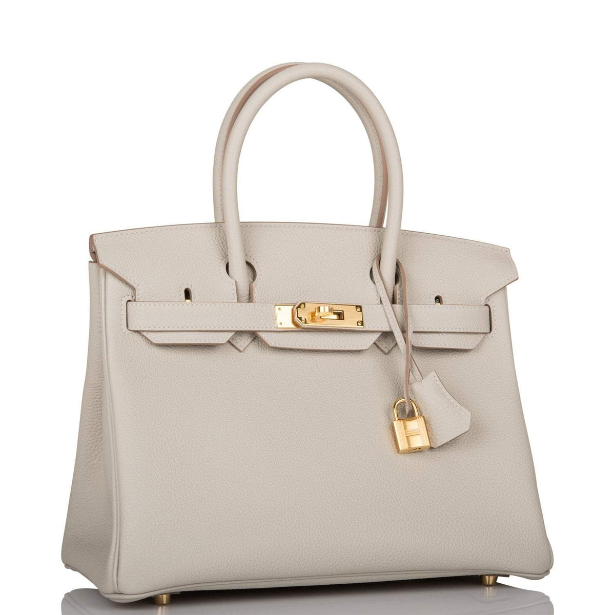 Hermes Gris Perle Togo Birkin 30cm Gold Hardware - image 2