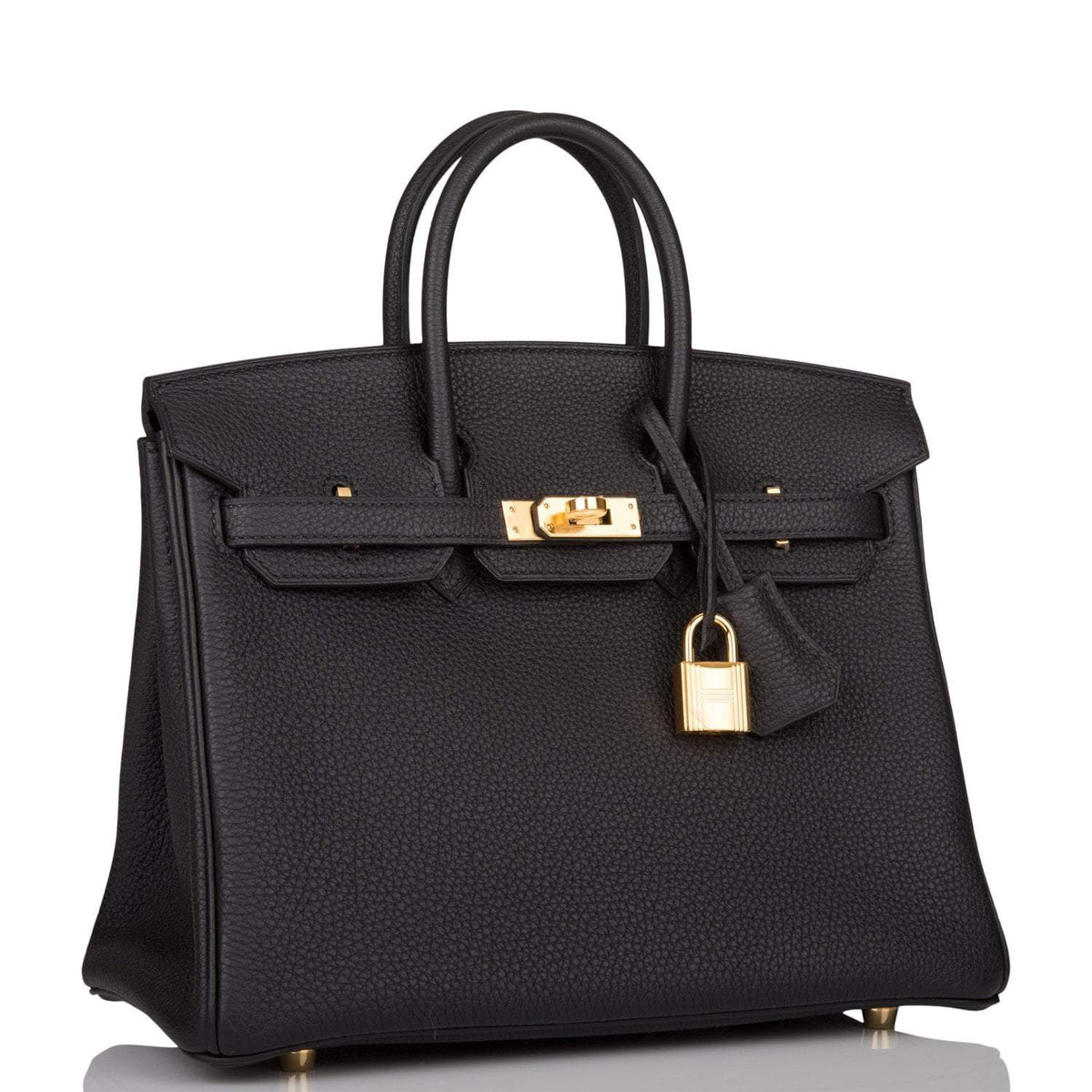 Hermès Black Togo Birkin 25cm Gold Hardware - photo 2