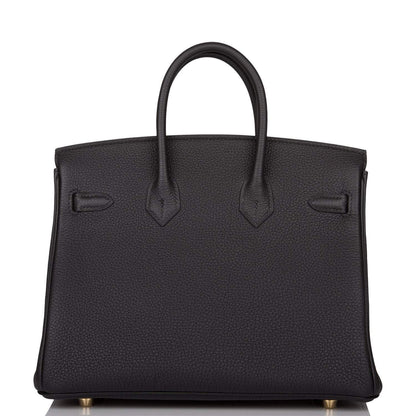 Hermès Black Togo Birkin 25cm Gold Hardware - photo 4
