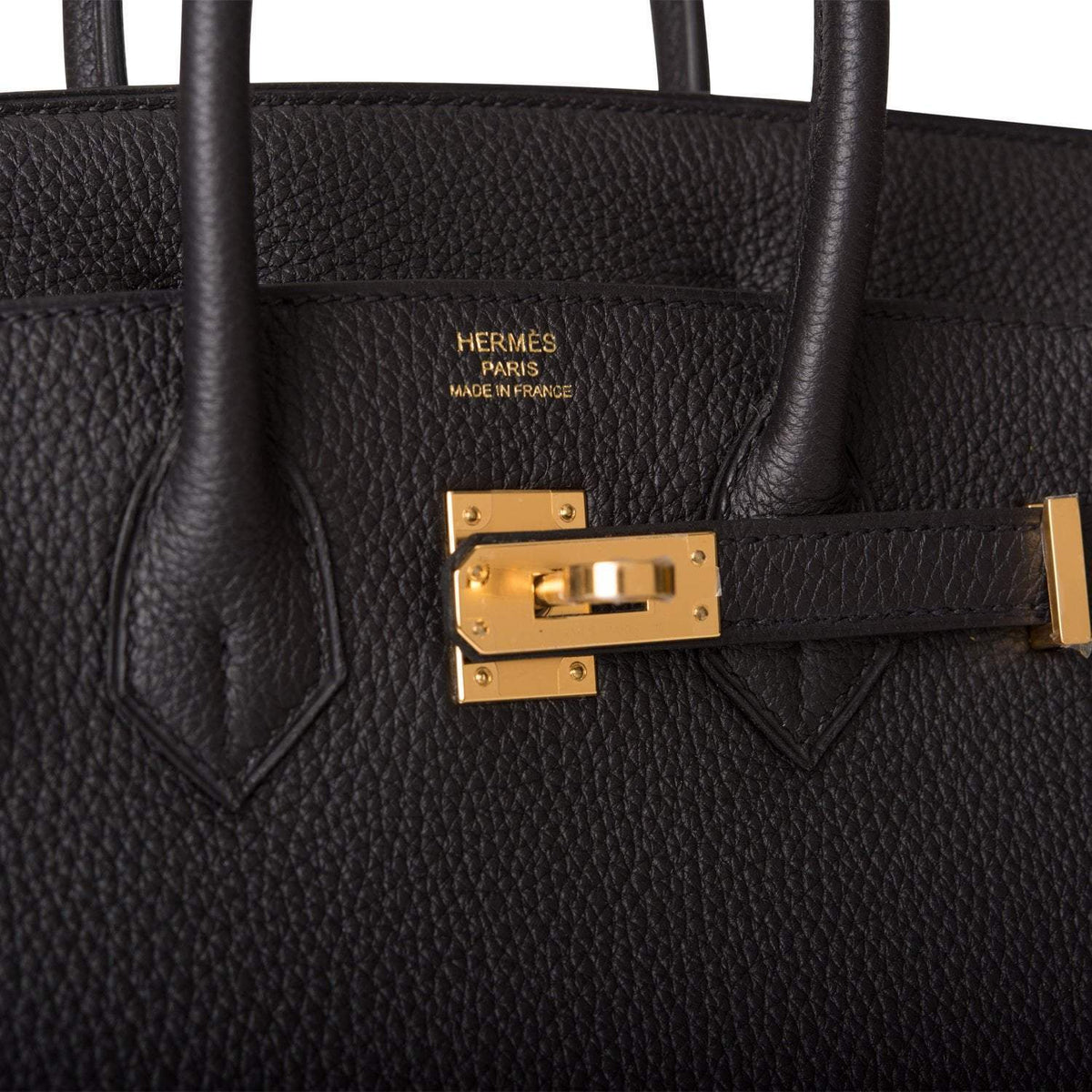 Hermès Black Togo Birkin 25cm Gold Hardware - photo 7