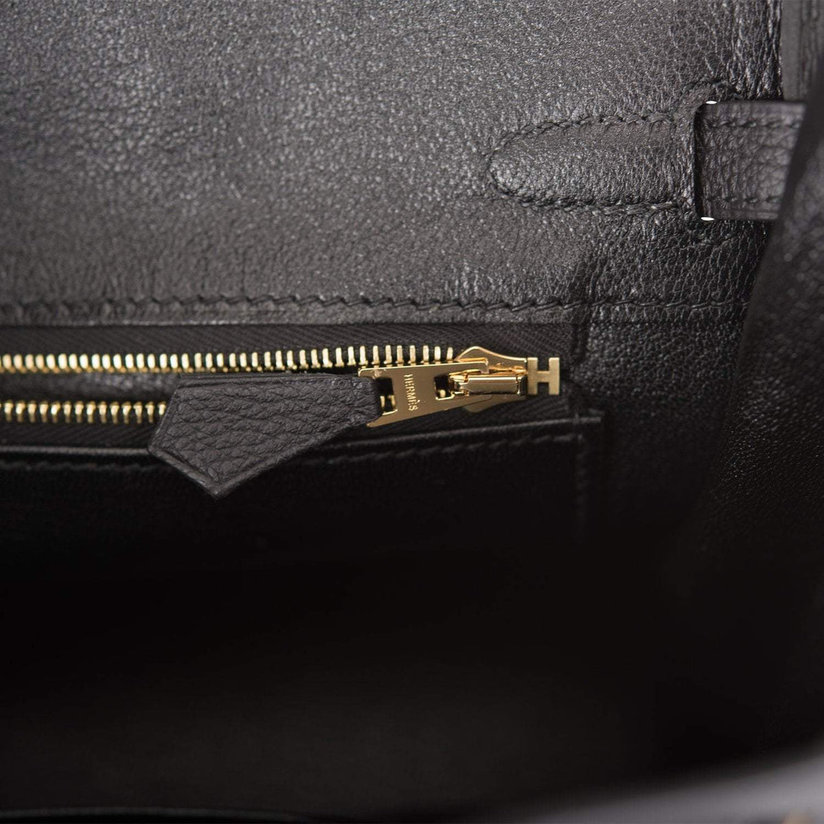 Hermès Black Togo Birkin 25cm Gold Hardware - photo 9