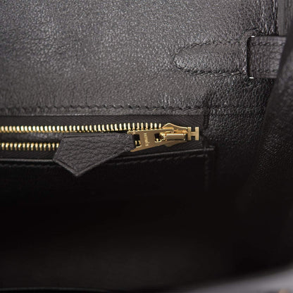 Hermès Black Togo Birkin 25cm Gold Hardware - photo 9