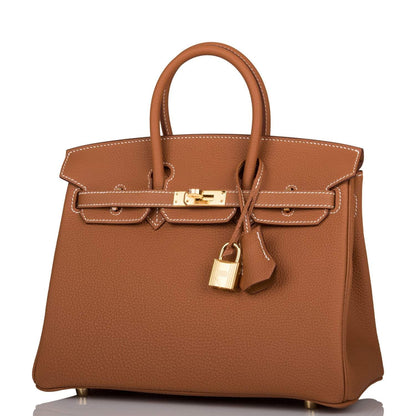 Hermès Birkin 25 Gold Togo Gold Hardware - photo 5