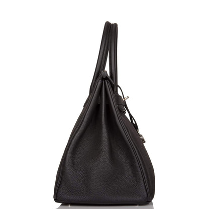 Hermès Birkin 35 Black Togo Palladium Hardware - photo 3