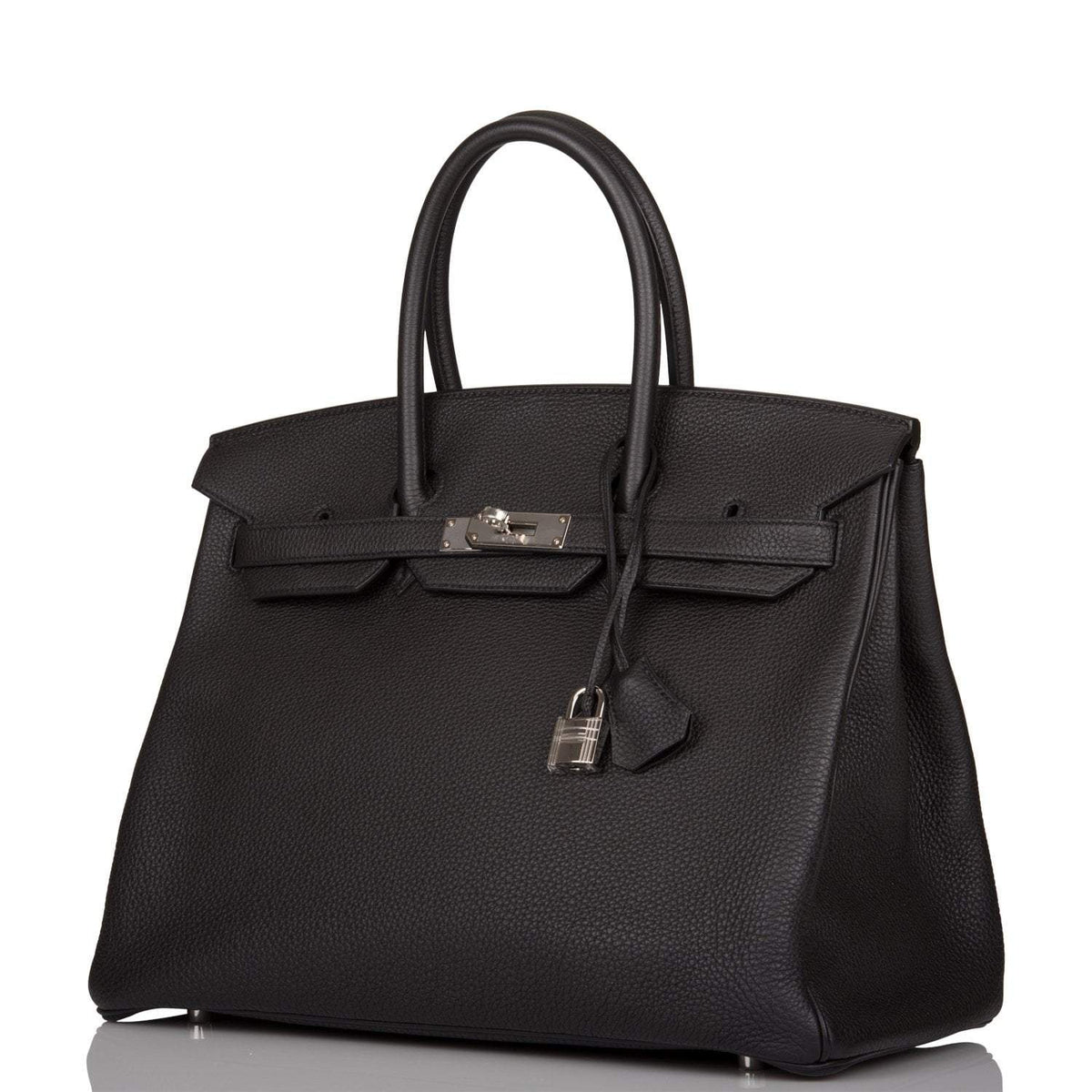 Hermès Birkin 35 Black Togo Palladium Hardware - photo 5