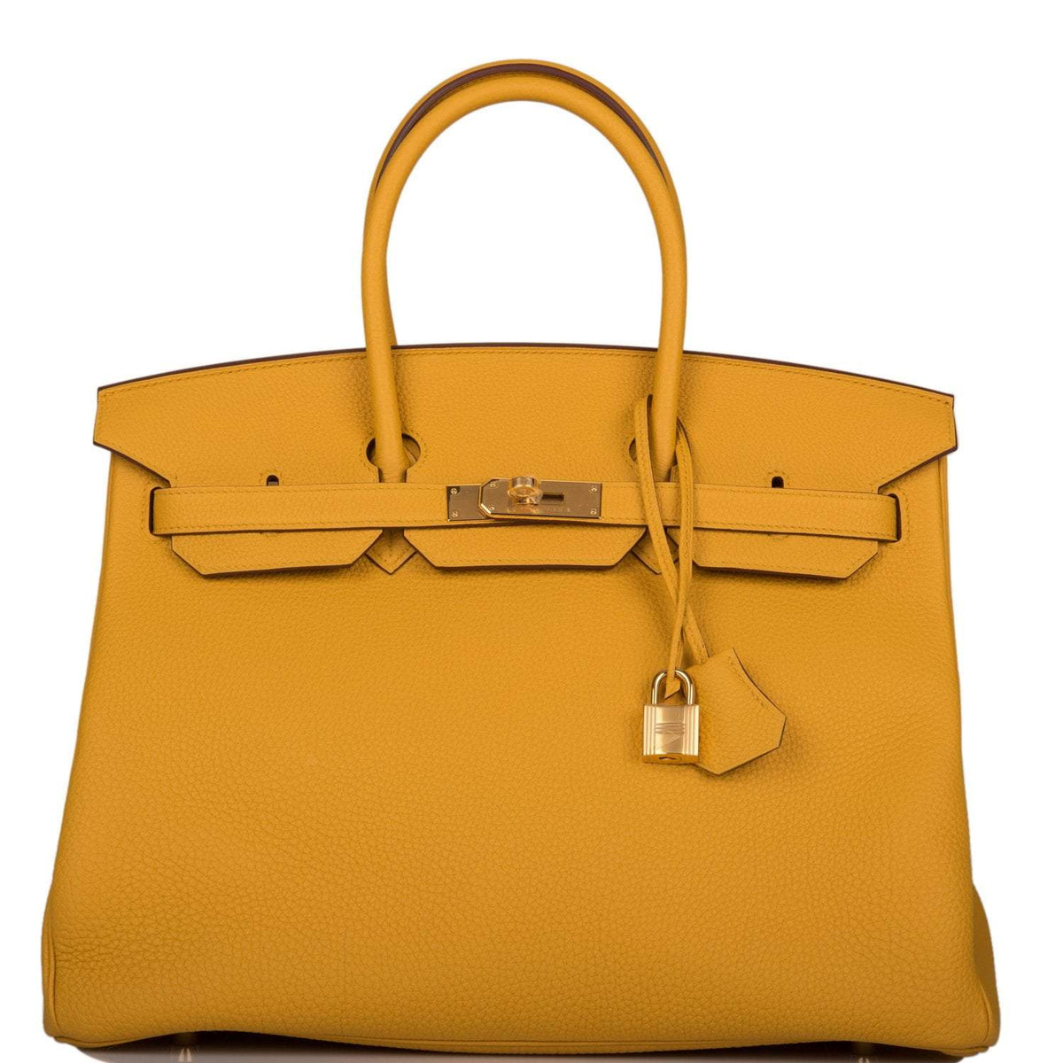 Hermès Birkin 35 Jaune Ambre Togo Gold Hardware - photo 1