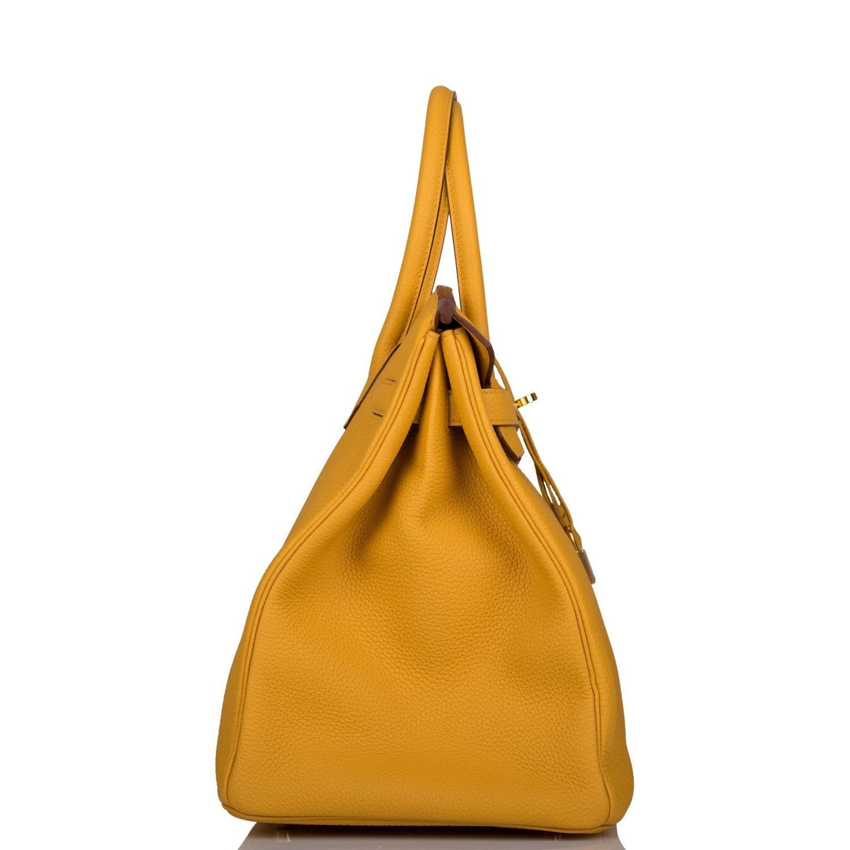 Hermès Birkin 35 Jaune Ambre Togo Gold Hardware - photo 3