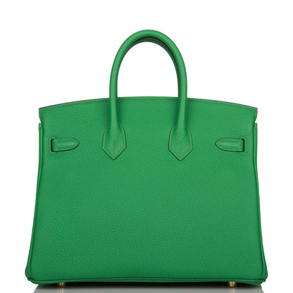 Hermès Birkin 25cm Bambou Togo Gold Hardware - photo 4