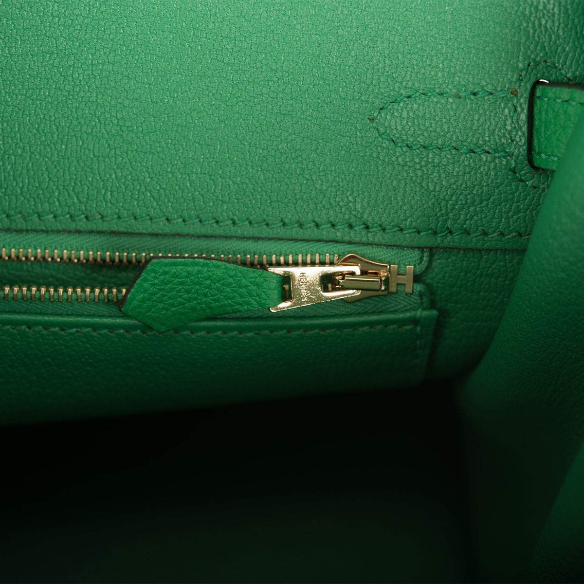 Hermès Birkin 25cm Bambou Togo Gold Hardware - photo 9