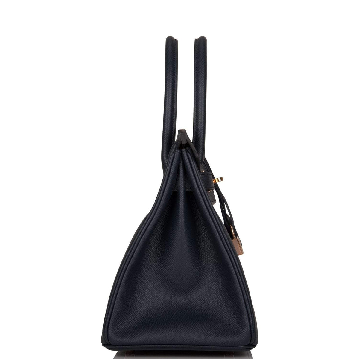 Hermès Birkin 30 Bleu Indigo Epsom Rose Gold Hardware - photo 3