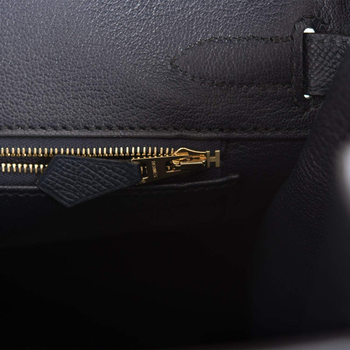 Hermès Birkin 30 Bleu Indigo Epsom Rose Gold Hardware - photo 9