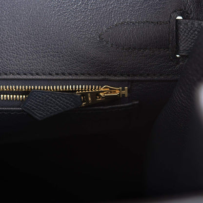Hermès Birkin 30 Bleu Indigo Epsom Rose Gold Hardware - photo 9