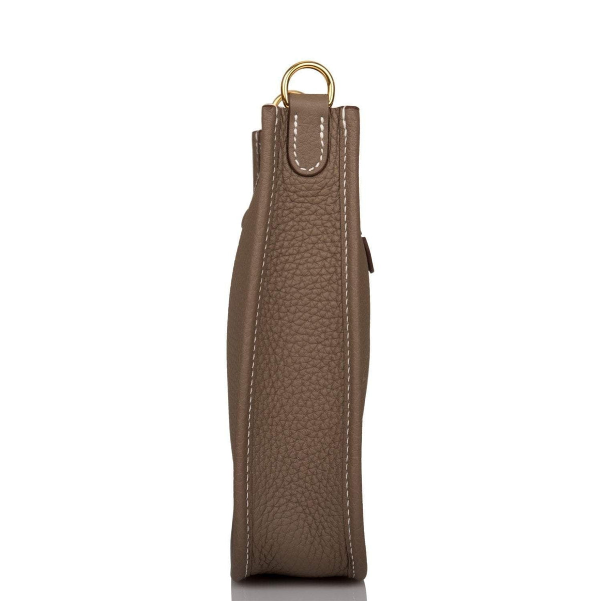 Hermès Evelyne TPM Etoupe Clemence Bag Gold Hardware - photo 3
