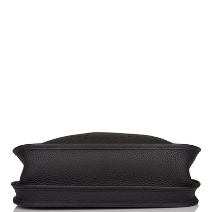 Hermès Evelyne III PM Black Clemence Gold Hardware - photo 6