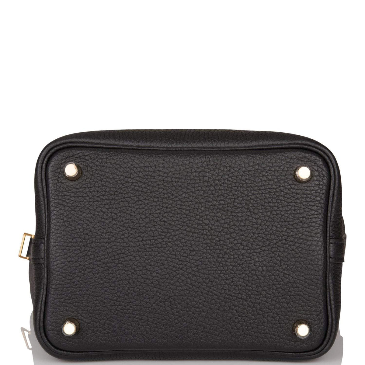 Hermes Black Clemence Picotin Lock 18cm Gold Hardware - image 6