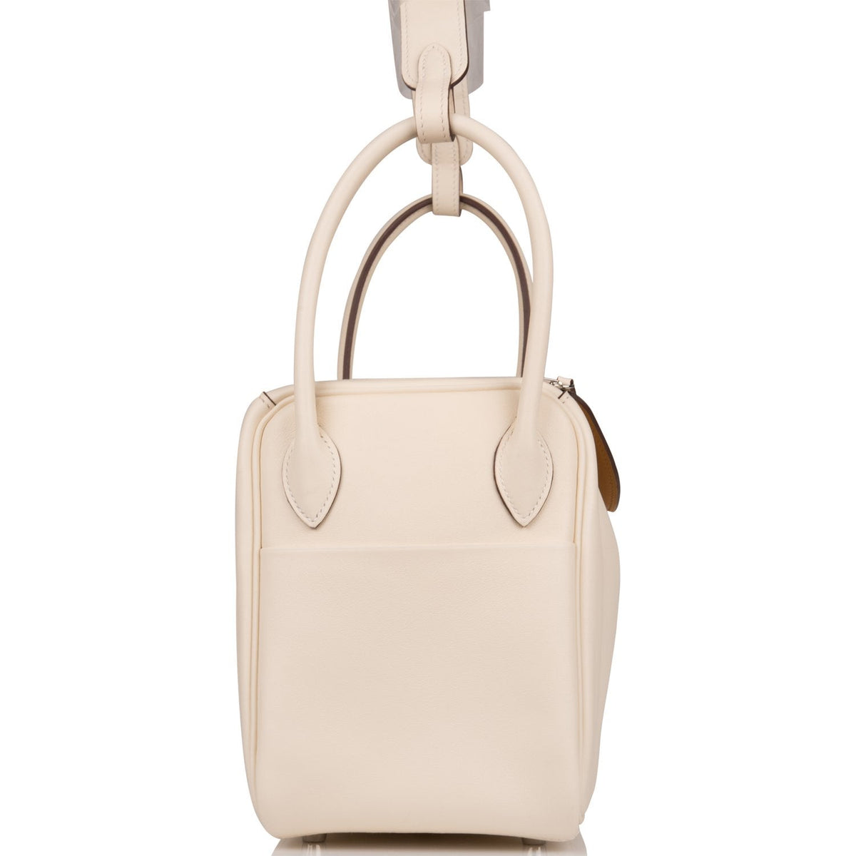 Hermes Lindy 26cm Nata Verso Swift Palladium Hardware - image 3