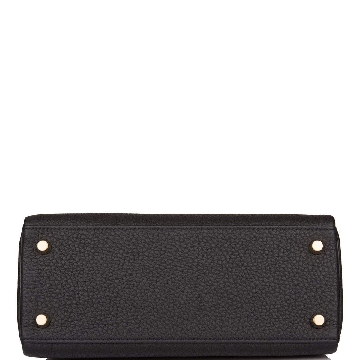 Hermès Kelly Retourne 25 Black Togo Gold Hardware - photo 6
