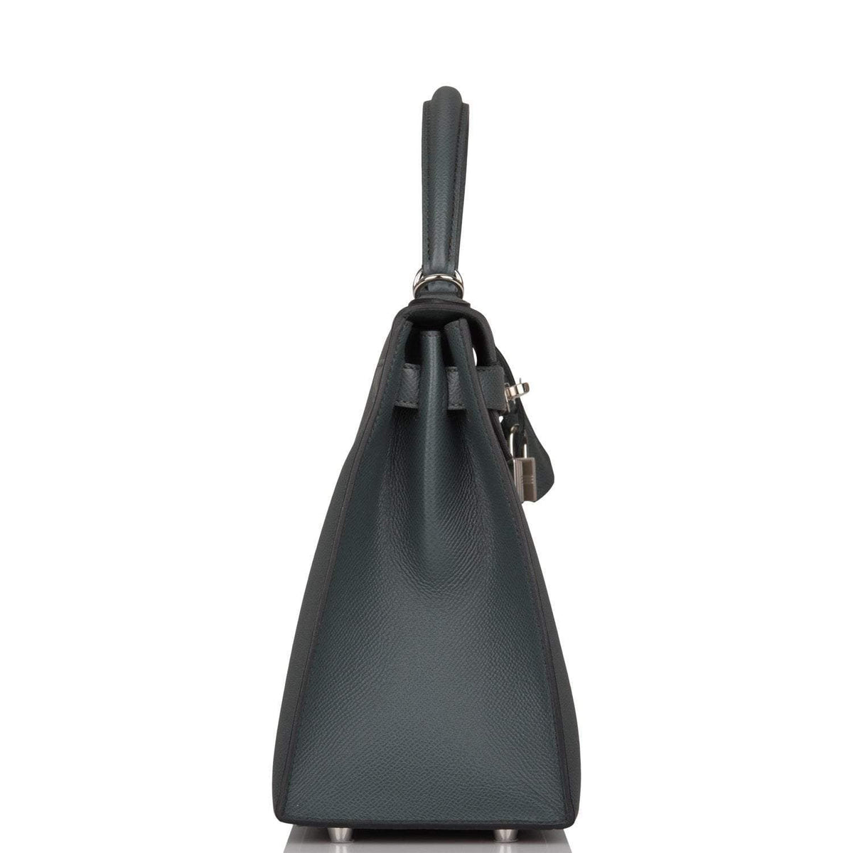 Hermès Bleu Orage Epsom Sellier Kelly 28cm Palladium Hardware - photo 3