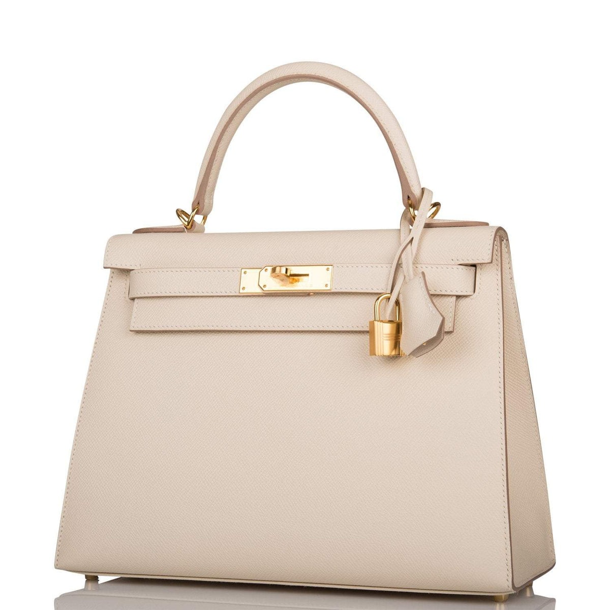 Hermes Craie Epsom Sellier Kelly 28cm Gold Hardware - image 4