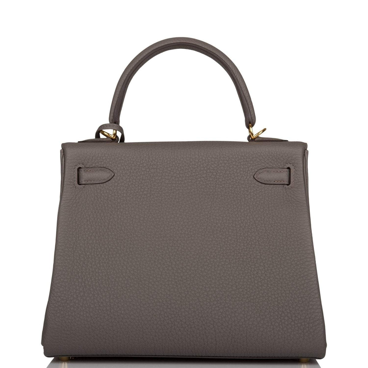 Hermès Etain Togo Retourne Kelly 25cm Gold Hardware - photo 4