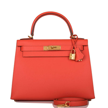 Hermès Capucine Epsom Sellier Kelly 28cm Gold Hardware - photo 1