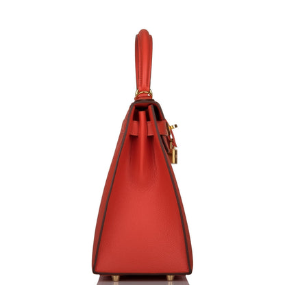 Hermès Capucine Epsom Sellier Kelly 28cm Gold Hardware - photo 3