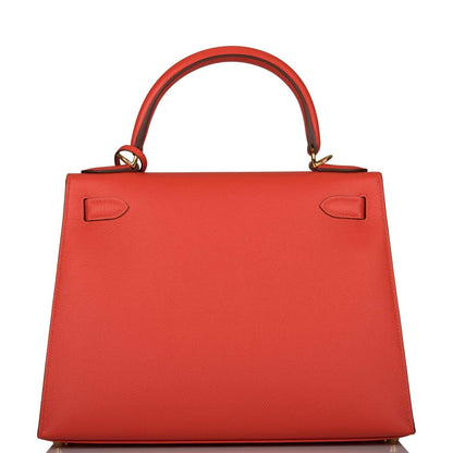Hermès Capucine Epsom Sellier Kelly 28cm Gold Hardware - photo 4