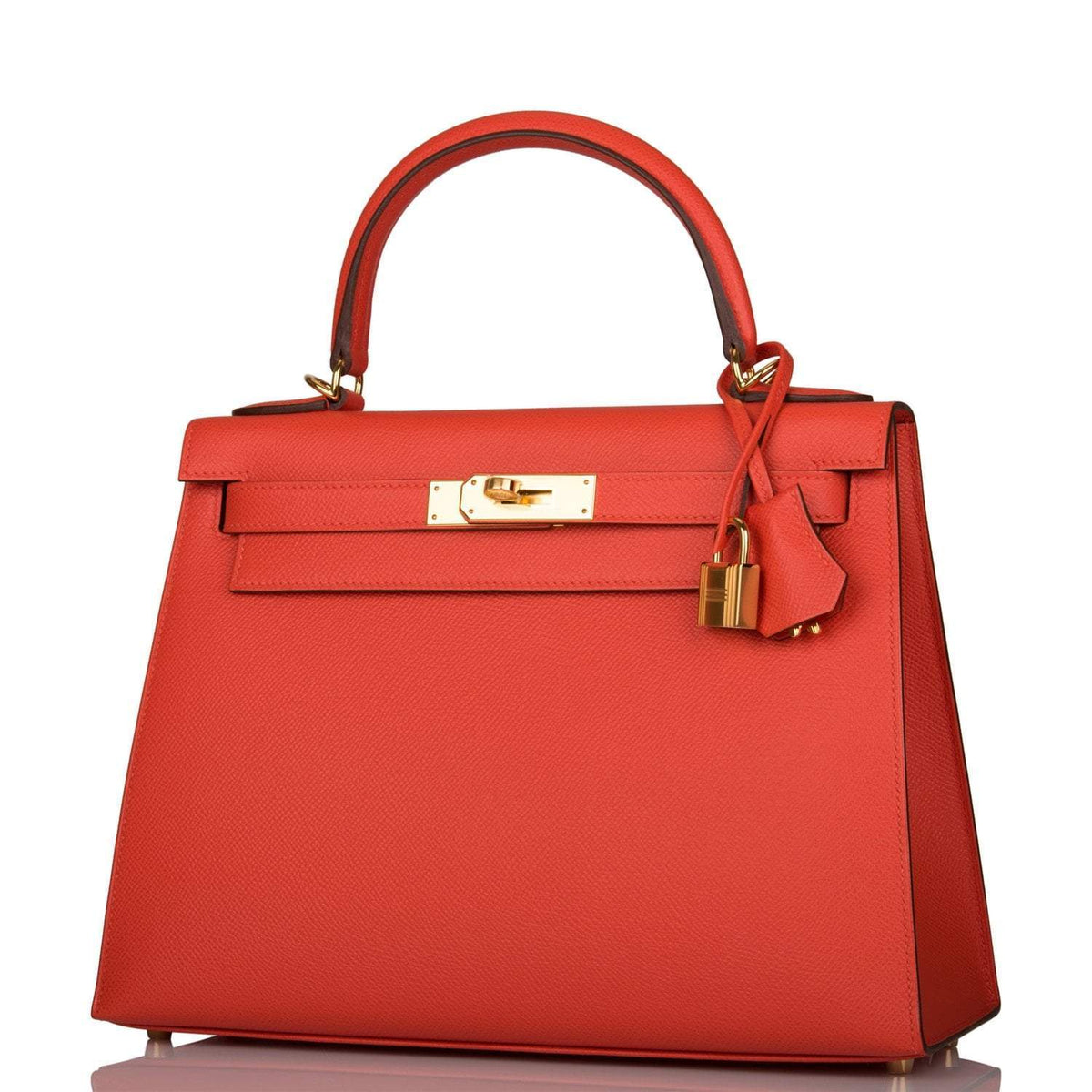 Hermès Capucine Epsom Sellier Kelly 28cm Gold Hardware - photo 5