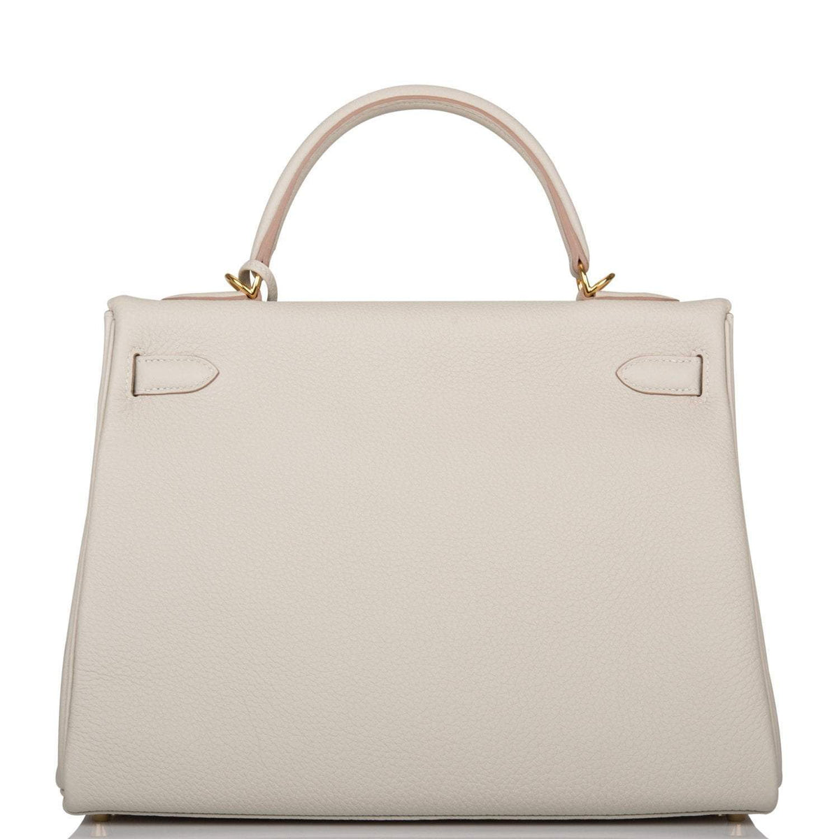 Hermès Kelly Retourne 32 Gris Perle Togo Gold Hardware - photo 4