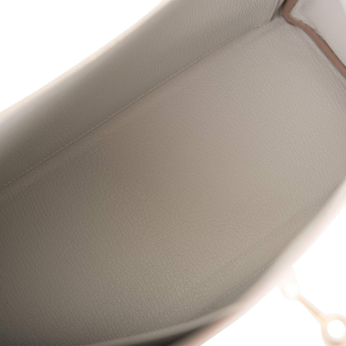 Hermès Kelly Retourne 32 Gris Perle Togo Gold Hardware - photo 7